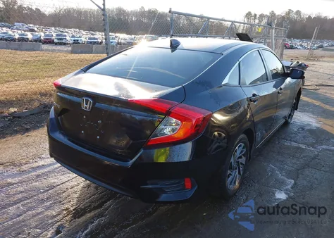 2017 Honda Civic Ex z USA, uszkodzony, nr VIN 19XFC2F78HE006391